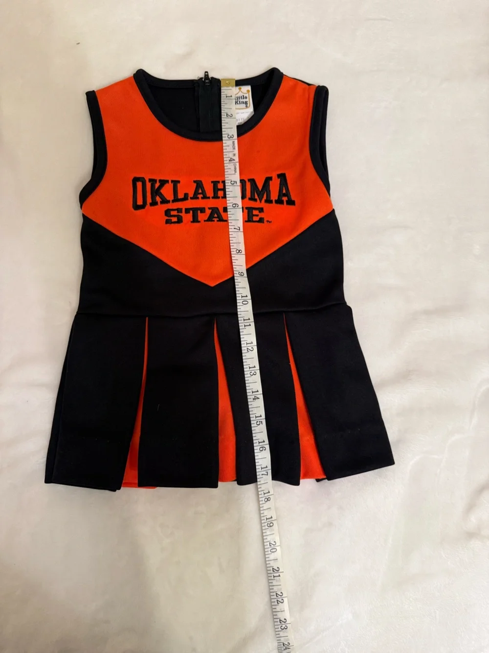 Oklahoma State Girls Orange & Black Cheer Dress